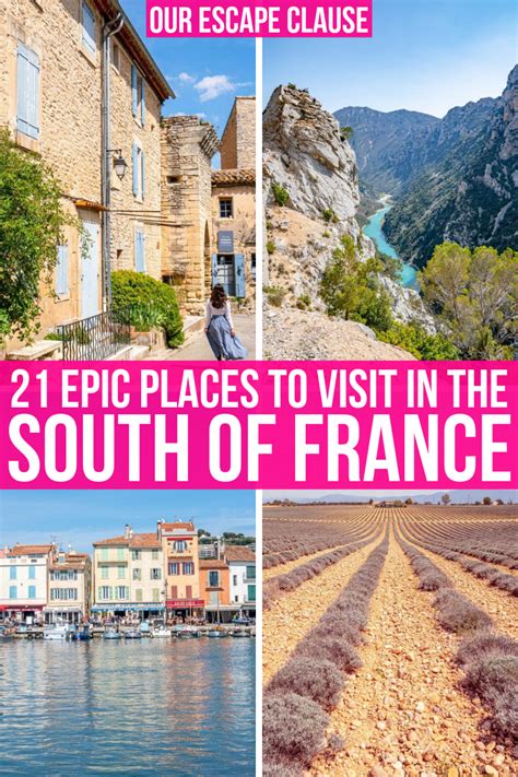 21 Epic Places to Visit in the South of France.